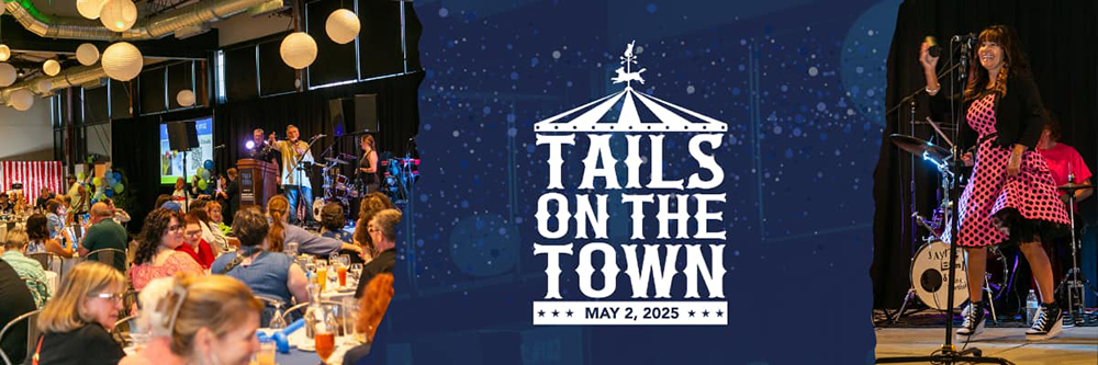 Ad for Tails on the Town event